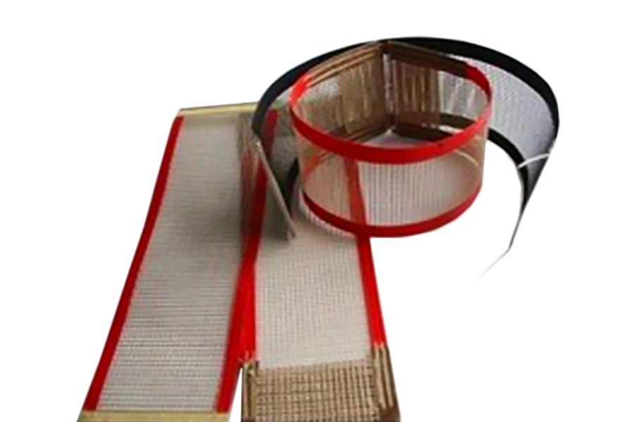 Sabuk jaring PTFE tahan suhu tinggi Sabuk konveyor jaring PTFE