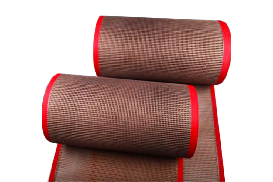 Sabuk jaring PTFE tahan suhu tinggi Sabuk konveyor jaring PTFE