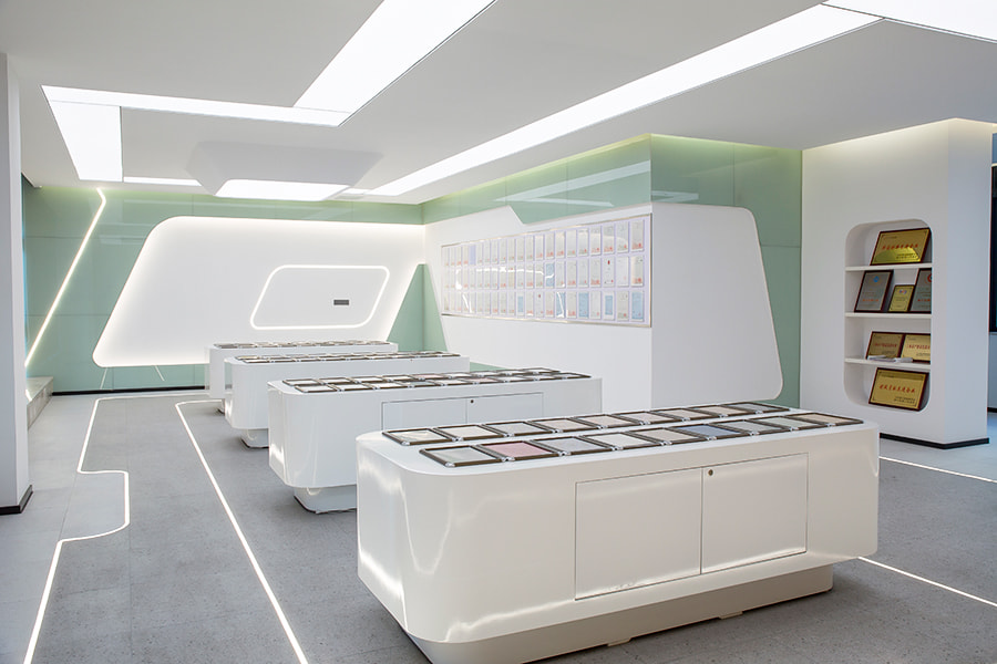 Plafon Tahan Api Dekoratif Fiberglass Dilapisi Silikon