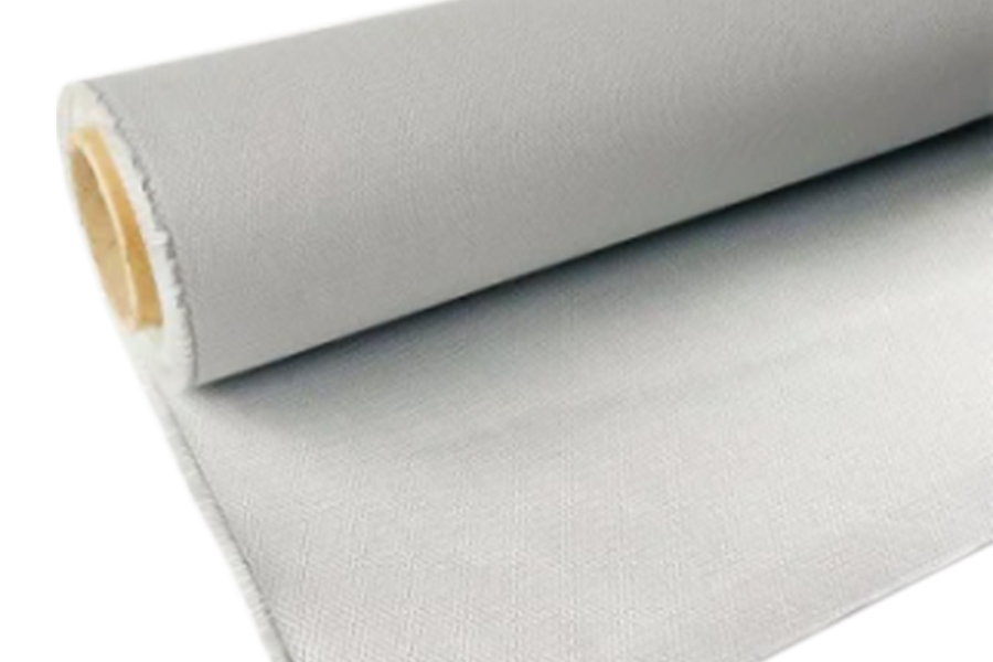 Kain fiberglass berlapis PU tahan air mata yang tahan lama - untuk Industri, konstruksi, perlindungan lingkungan