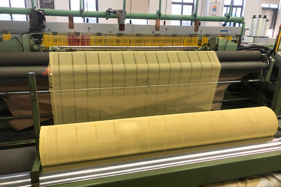 Gulungan Kain Jaring yang diperkuat aramid berkekuatan tinggi – untuk bahan dasar komposit
